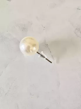 Boucles d'oreilles mariée Puce  Douceur de Perle