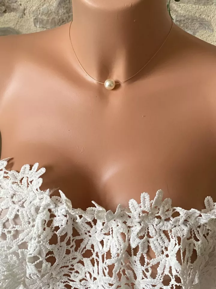 Collier mariée Épure Collier mariée Épure
