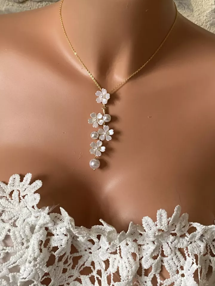 Collier Mariée Jardin d’Aurore