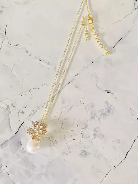 Collier Mariée Flocon de Lumière