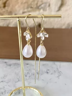 Boucles d'oreilles mariée Douce Promesse