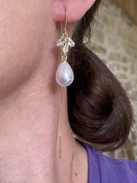 Boucles d'oreilles mariée Douce Promesse
