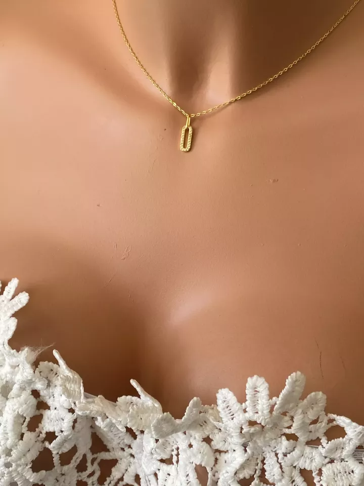 Collier fin doré - Lueur Fine