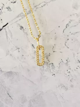 Collier fin doré - Lueur Fine