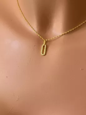 Collier fin doré - Lueur Fine