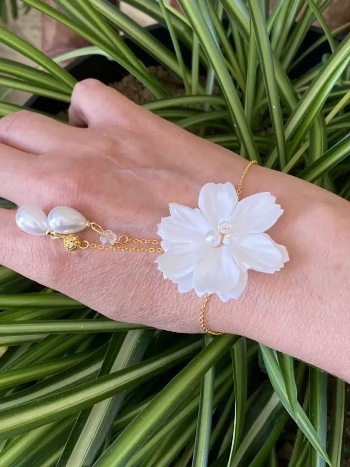 Bracelet mariée Délice de Soie