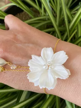 Bracelet mariée Délice de Soie