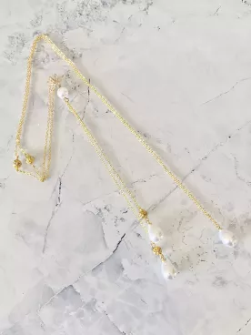 Collier de dos mariée  Aurélia