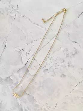 Collier  Ligne d’Éclat -  Cylindre en zirconium & finesse lumineuse