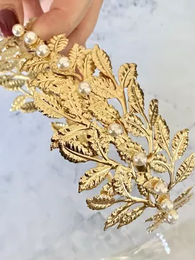 Serre-tête  à cheveux Couronne d’Aube