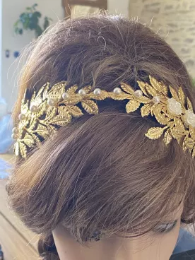 Serre-tête  à cheveux Couronne d’Aube