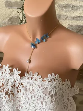 Collier mariée Fleur de Brume