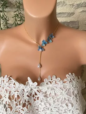 Collier mariée Fleur de Brume