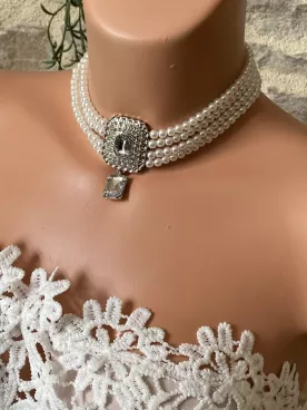 Collier Mariée Éveil de Perles