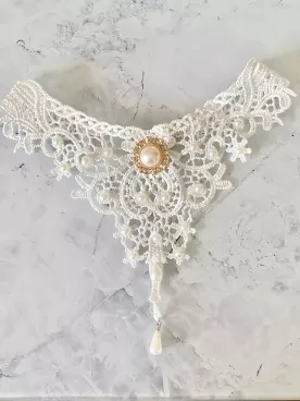 Collier mariée Murmure de Dentelle