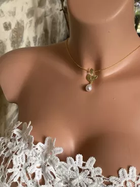 Collier de dos mariée Liane d’Or