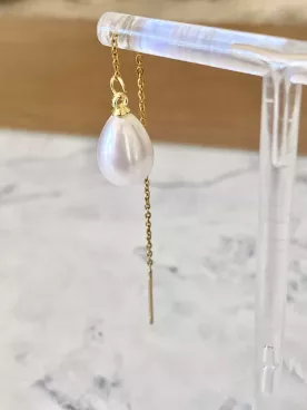 Boucles d'oreilles mariée Perles de Minuit