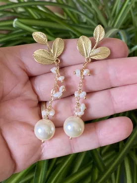 Boucles d'oreilles mariée Valentine