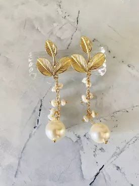 Boucles d'oreilles mariée Valentine
