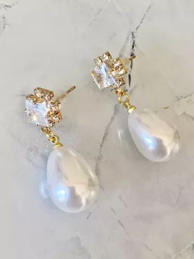 Boucles d'oreilles mariée Reflets d’Époque