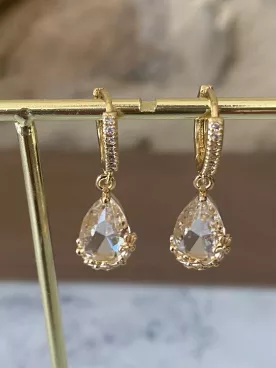 Boucles d'oreilles mariée Rosée d’Or