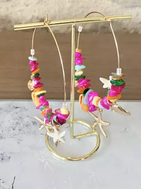 Boucles d'oreille Bora Bora