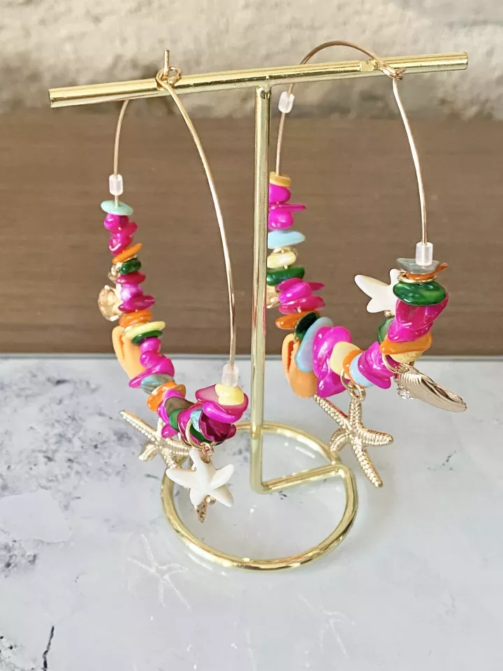 Boucles d'oreille Bora Bora