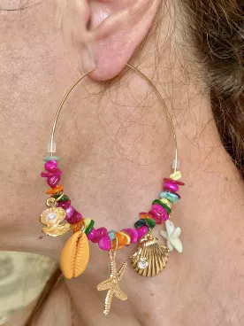 Boucles d'oreille Bora Bora