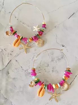 Boucles d'oreille Bora Bora