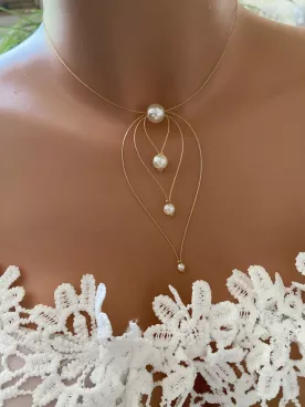 Collier mariée Livia