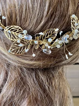 Ornement de Cheveux avec Cristaux Swarovski - Lumière d’Été