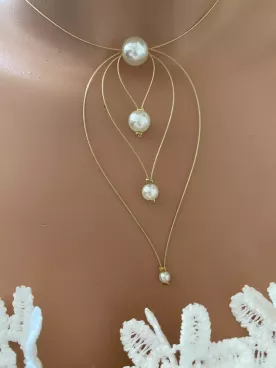 Collier mariée Livia