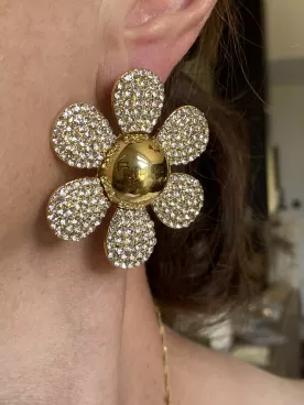 Boucles d'oreille Daisy de Minuit