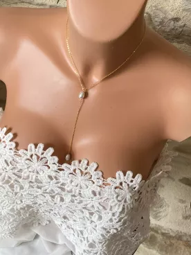 Collier  Mariée Ligne d’Élégance
