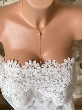 Collier  Mariée Ligne d’Élégance