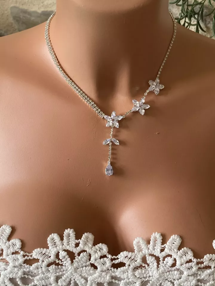 Collier mariée Amélia