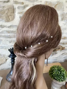 Pics à cheveux Nuée de Perles- Lot de 5