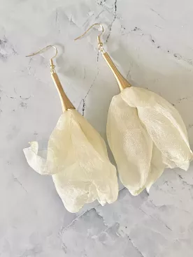 Boucles d'oreilles mariée Clémence