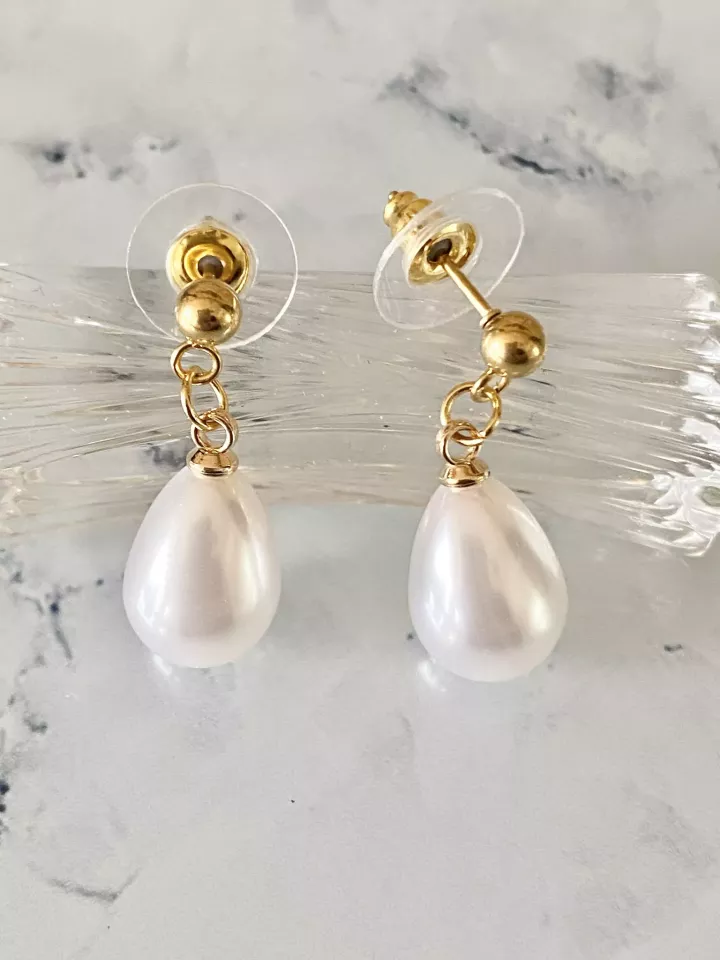 Boucles d'oreilles mariée  Mirélla