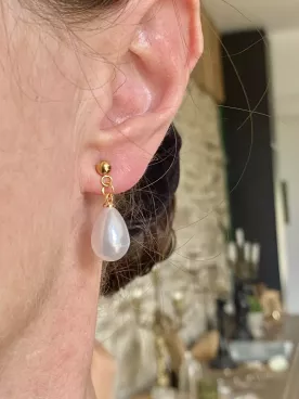 Boucles d'oreilles mariée  Mirélla