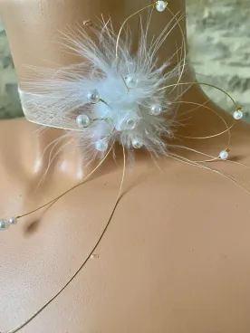 Collier mariée Léandre