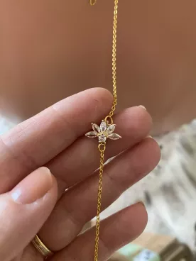 Pendentif de dos mariée Céleste