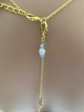 Pendentif de dos mariée Céleste