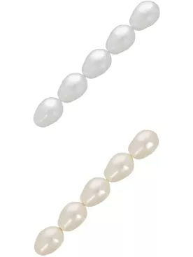 Goutte  – Collier raffiné pour mariée, chaîne fine et perles nacrées