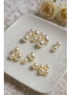 Lys – Collier mariage délicat pour robe dos nu, perle Swarovski