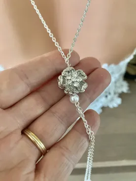 Collier de dos mariée Isaline