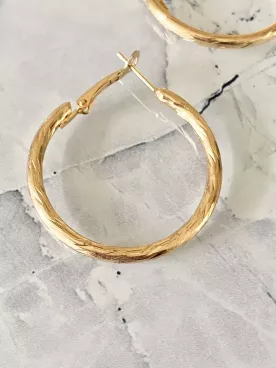 Boucles d'oreille Créoles Evangeline