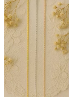 Goutte  – Collier raffiné pour mariée, chaîne fine et perles nacrées