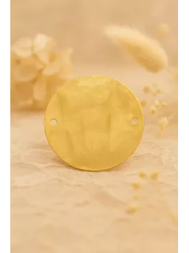 Soléa – Headband de mariée doré, bijou de tête bohème chic