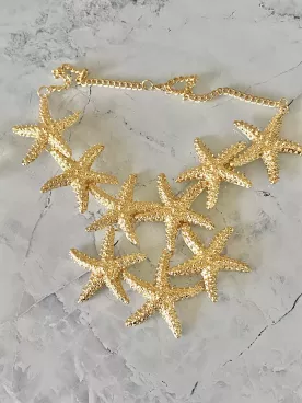 Collier Original aux Étoiles de Mer Écume